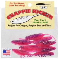 Fle Fly Crappie Kicker 2.5" Purple/Pink 8pk   550284170